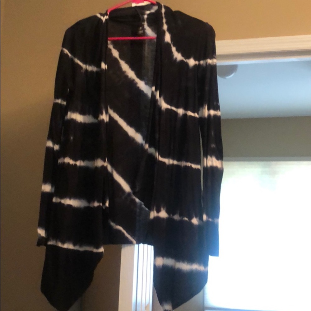 Tie die cardigan
